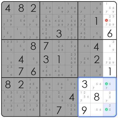 how to fill sudoku fast